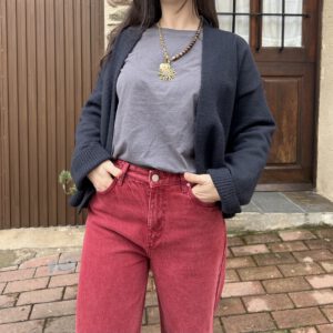 Collar Marrón combinado