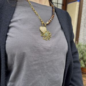 Charm Margarita azul