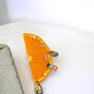 Pendientes Gota flores