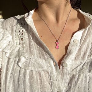Collar Gatita Pink